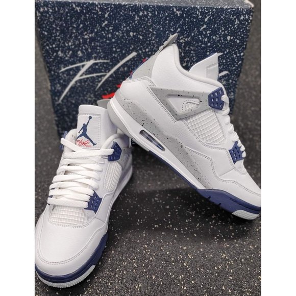 Air Jordan 4 Retro Midnight Navy Size 9 Men's/10.5 Women's DH6927-140 - Picture 5 of 8